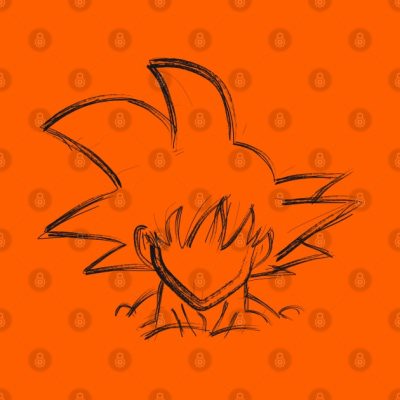 Goku Lines Phone Case Official Dragon Ball Z Merch