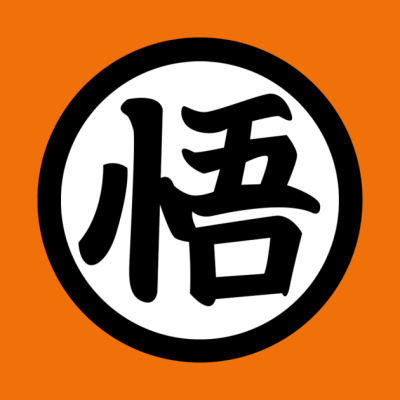 Goku Kanji Symbol Pin Official Dragon Ball Z Merch