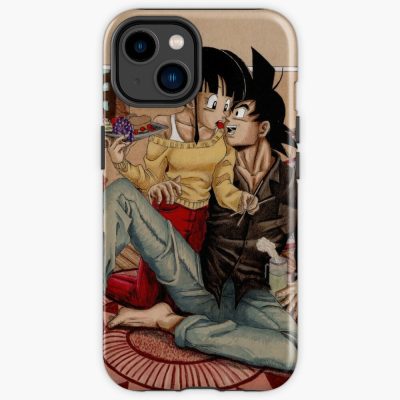 Goku And Chichi Dragon Ball Z Iphone Case Official Dragon Ball Z Merch